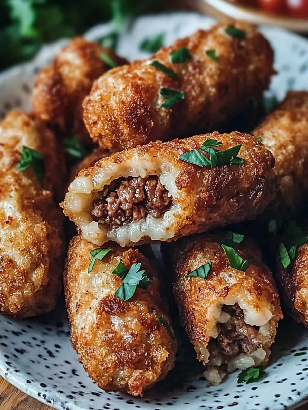 Savory Spicy Garlic Beef Croquettes You ll Crave Forever 4 Spicy Garlic Beef Croquettes