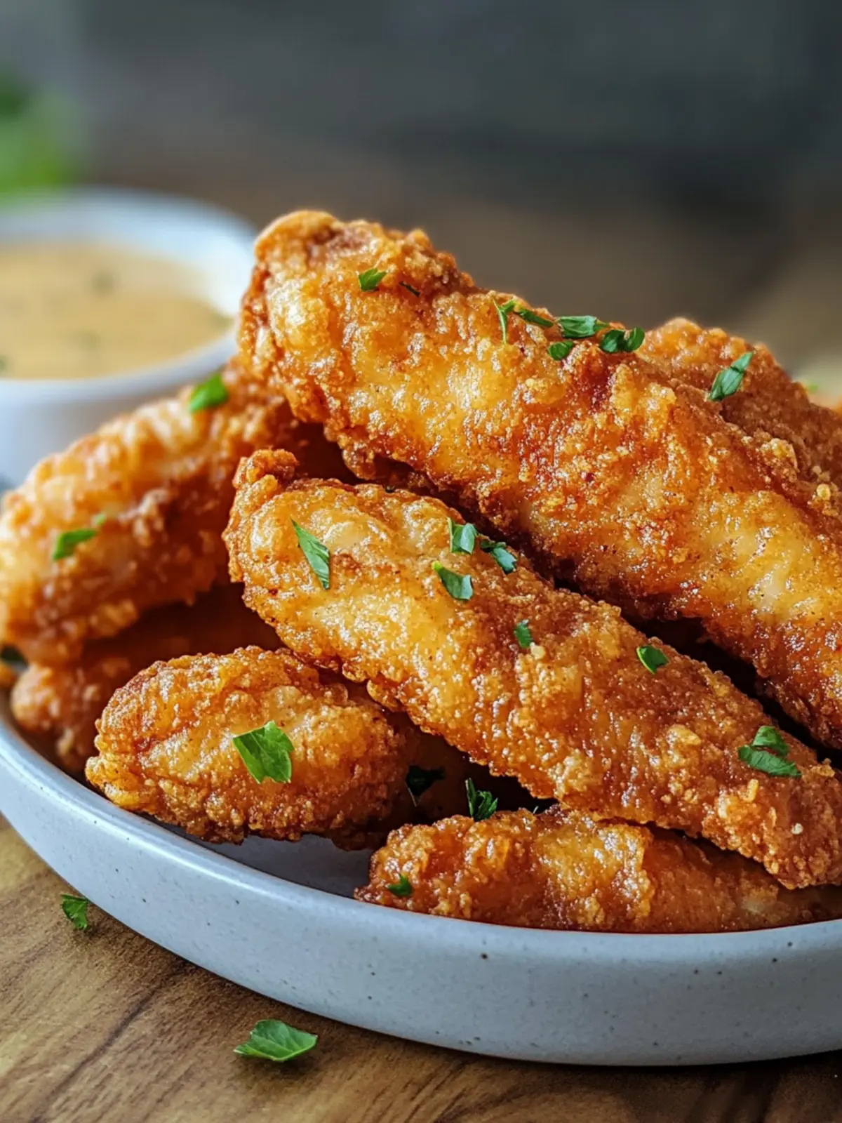 Crispy Buttermilk Chicken Tenders That Wow Every Time 3 BUTTERMILK CHICKEN TENDERS WITH EXTRA CRISPY COATING