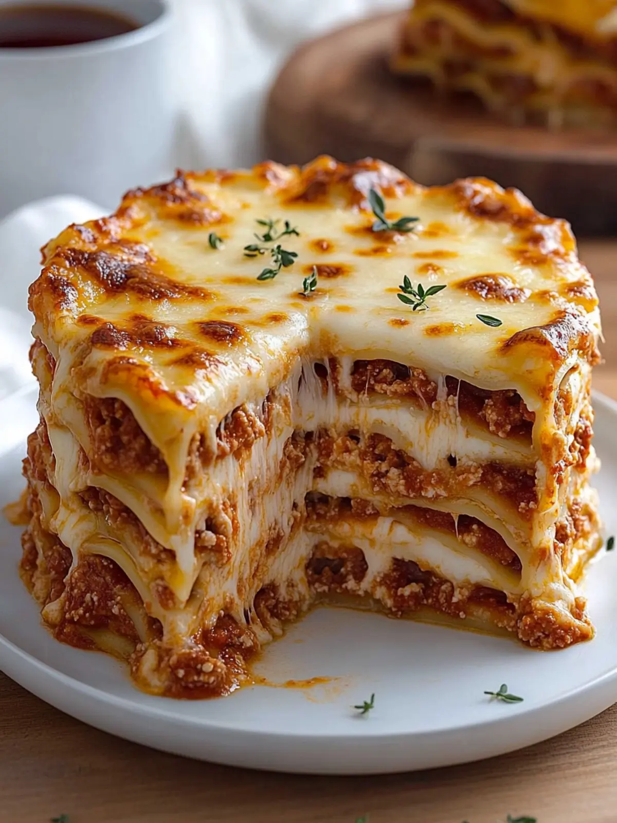 Classic Baked Lasagna: A Heartwarming Comfort Food Delight 2 Classic Baked Lasagna