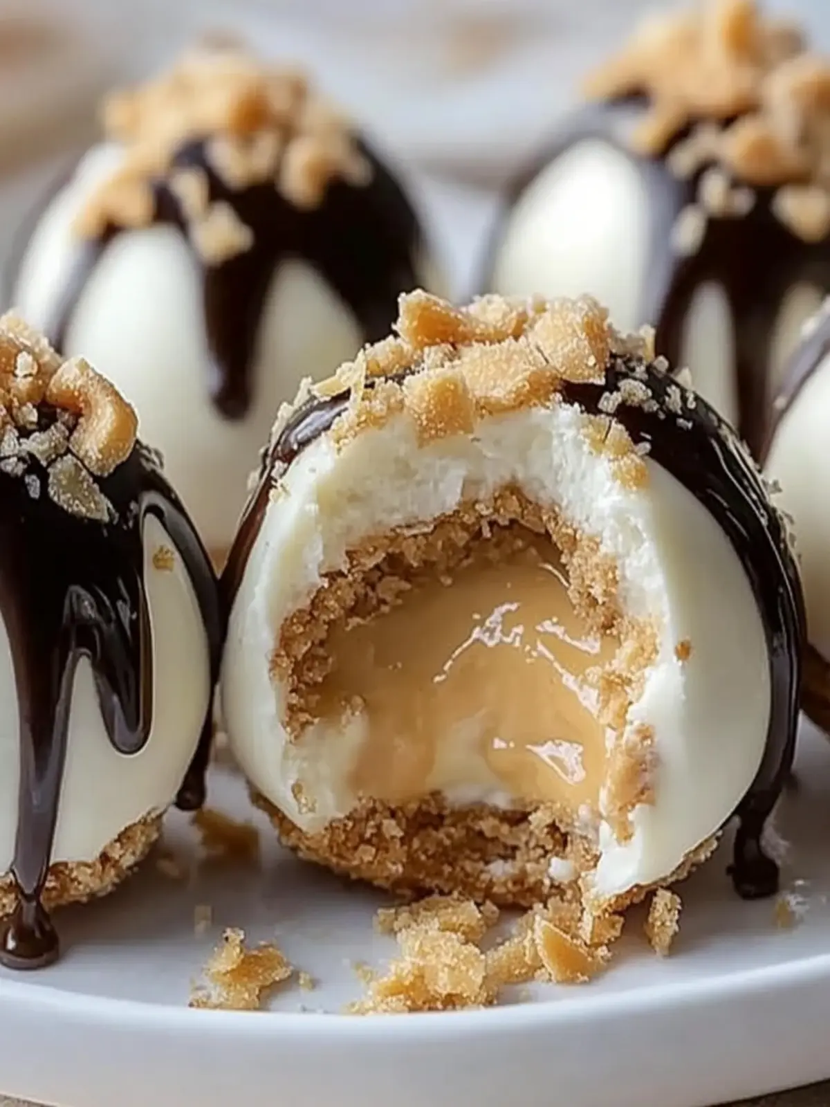 No-Bake Peanut Butter Cheesecake Balls for Sweet Cravings 2 No-Bake Peanut Butter Cheesecake Balls