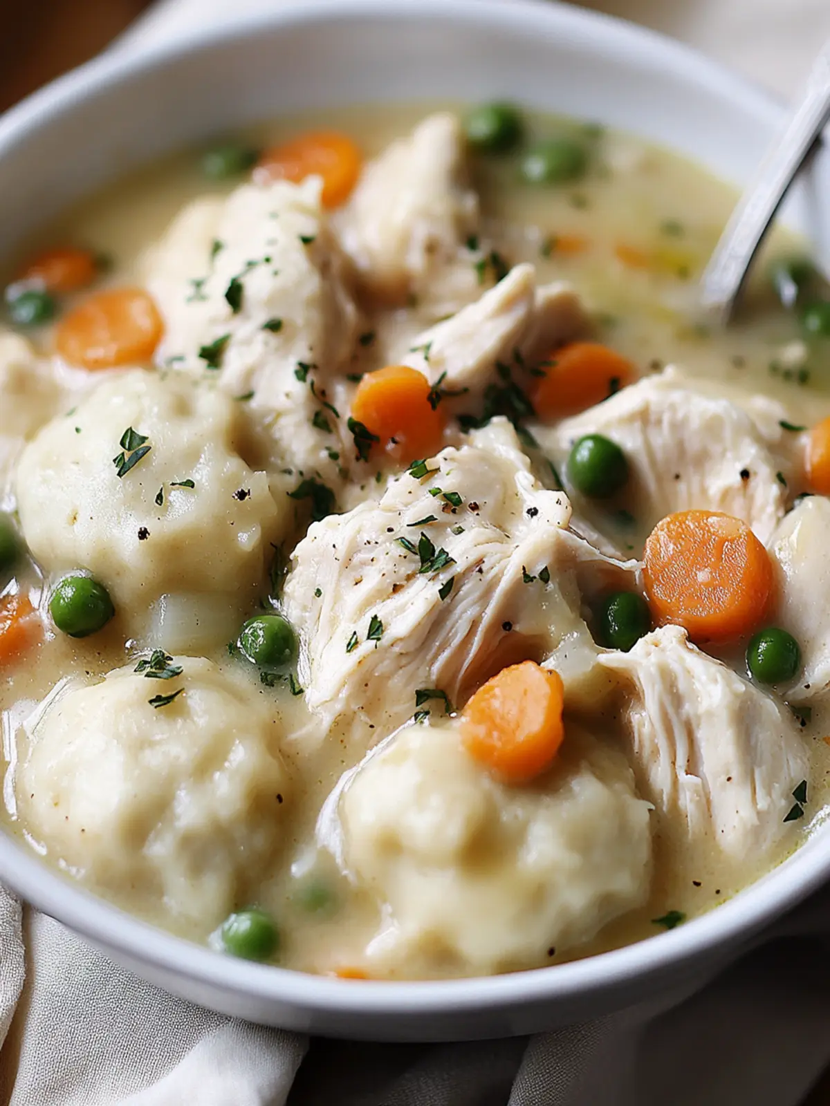 CrockPot Chicken and Dumplings: Cozy Comfort Food Magic 4 CrockPot Chicken and Dumplings