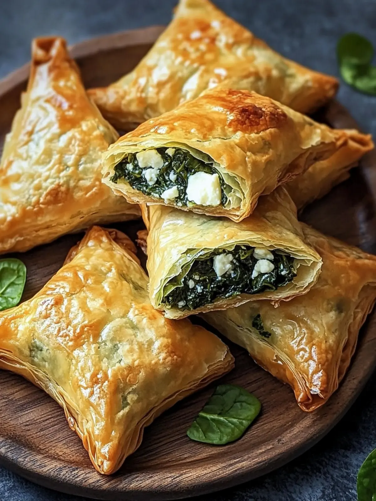 Flaky Spinach and Feta Spanakopita Cookies You ll Crave 4 Flaky Spinach and Feta Spanakopita Cookies