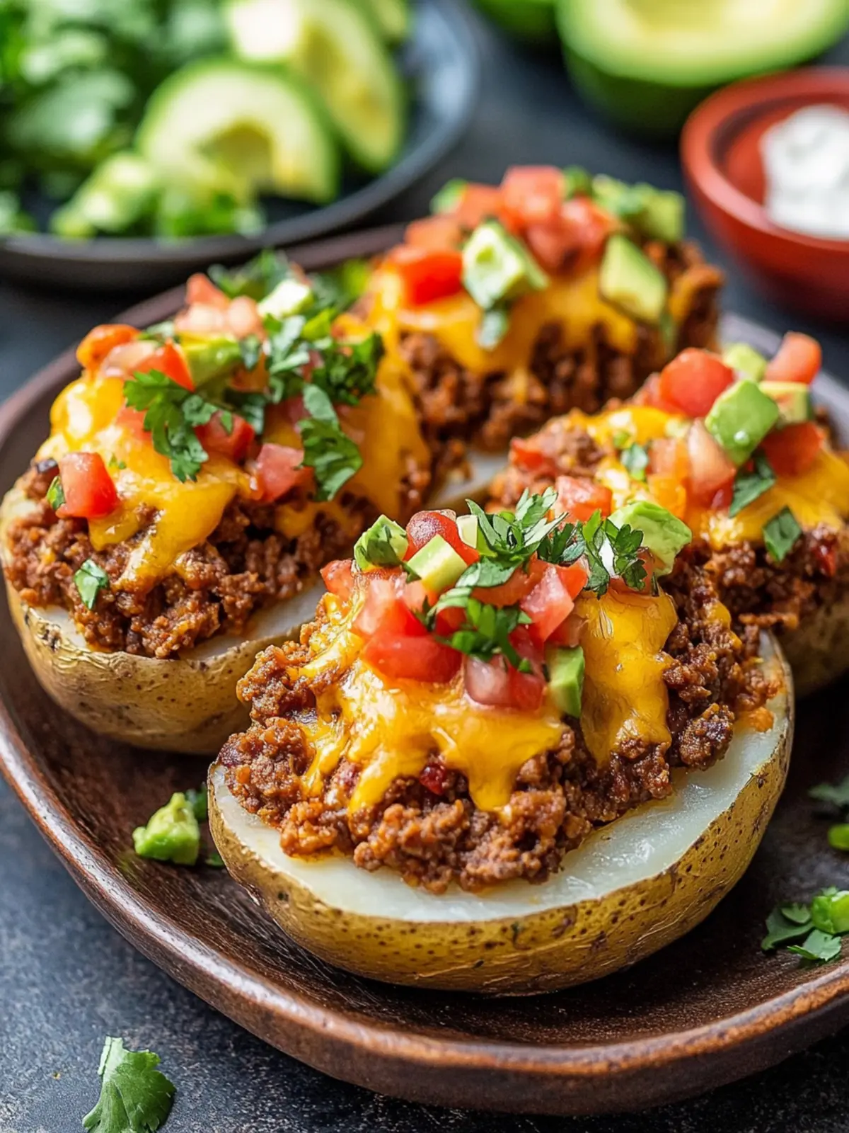 Double Stuffed Taco Potatoes for a Flavor Explosion at Home 4 Double Stuffed Taco Potatoes