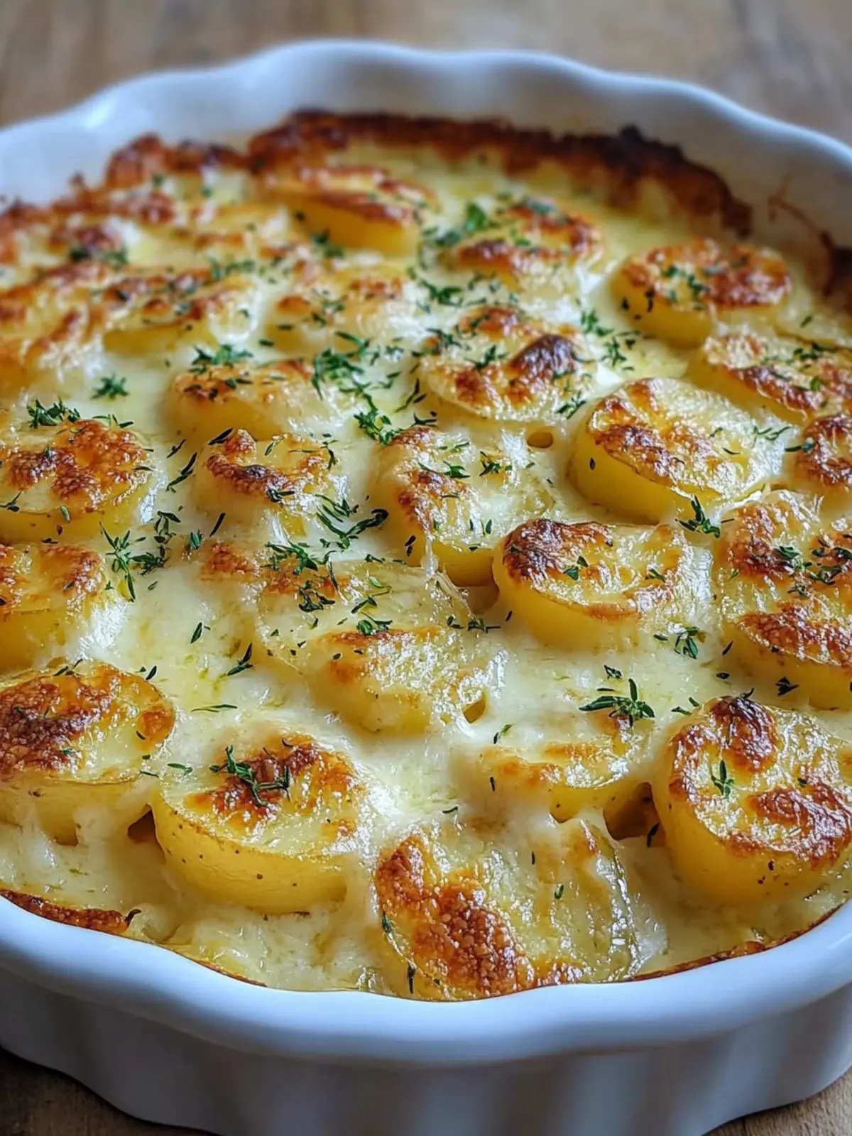 Irresistible Cheesy Garlic Potato Bake for Cozy Evenings 2 Cheesy Garlic Potato Bake