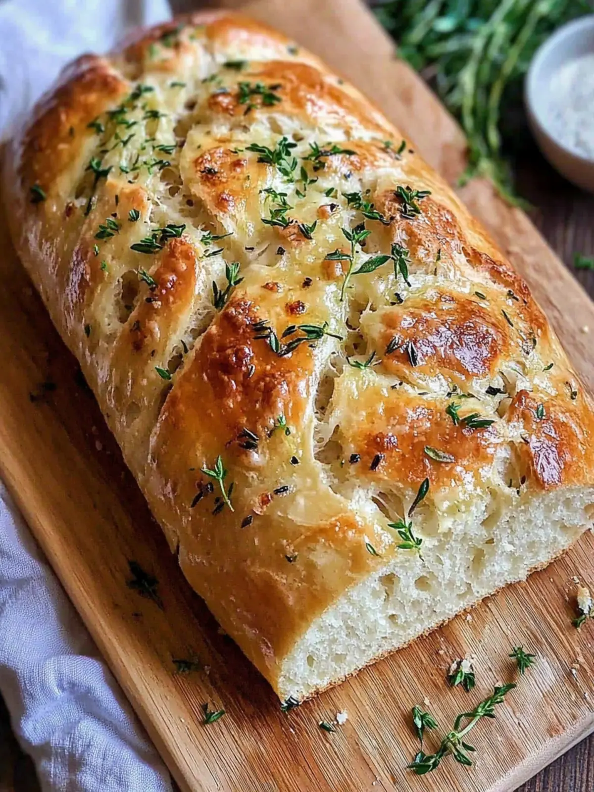 Easy No-Knead Garlic Bread That Will Wow Your Taste Buds 3 o-Knead Garlic Bread