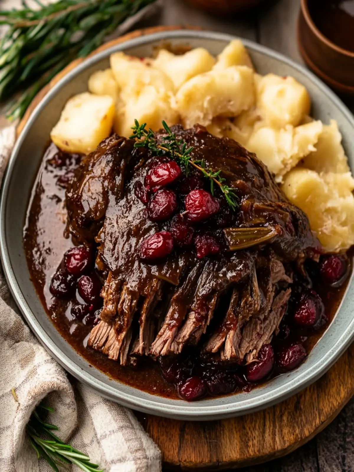 Cranberry Pot Roast: Tender Comfort for Cozy Nights 4 Cranberry Pot Roast