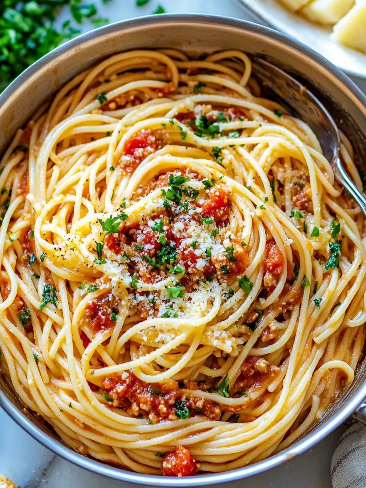 Easy Chicago-Style Spaghetti: A Flavorful Twist for Your Table 4 Easy Chicago-Style Spaghetti