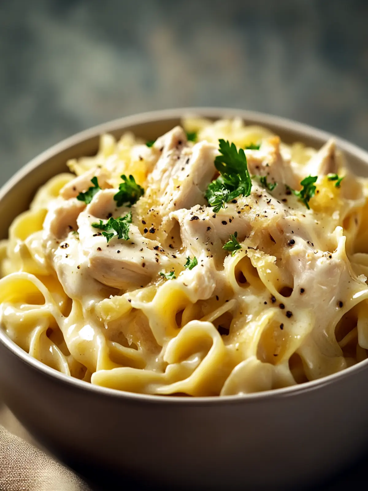 Creamy Chicken and Noodles