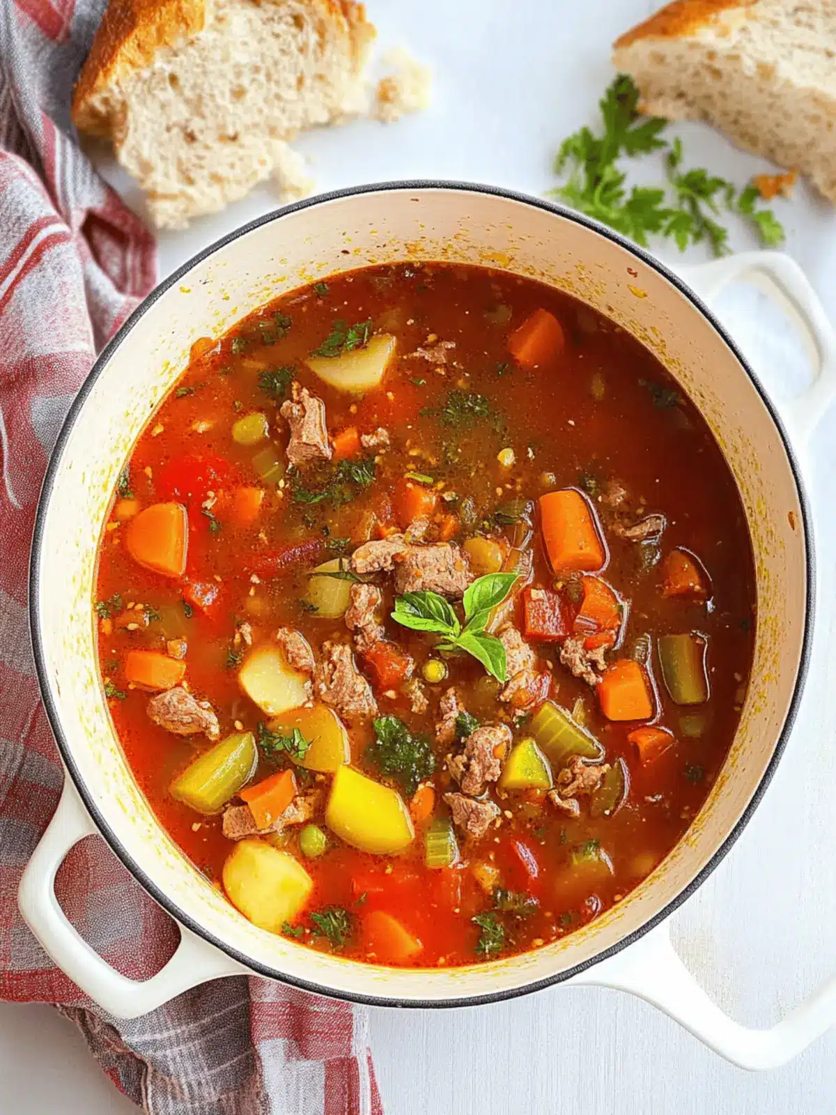 Hearty Beef Vegetable Soup Recipe for Cozy Nights 4 Beef Vegetable Soup Recipe