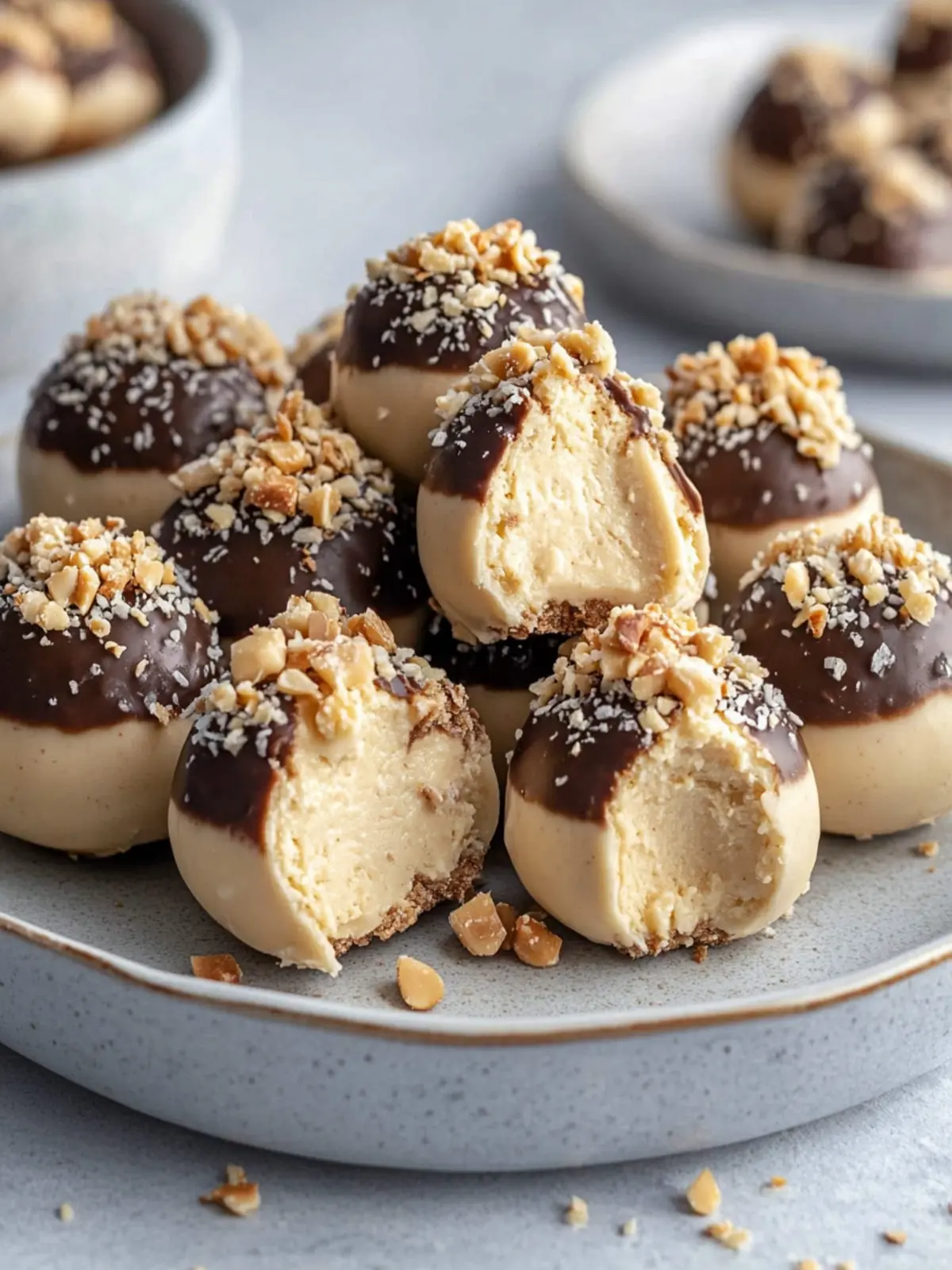 No-Bake Peanut Butter Cheesecake Balls You'll Devour Instantly 2 No-Bake Peanut Butter Cheesecake Balls