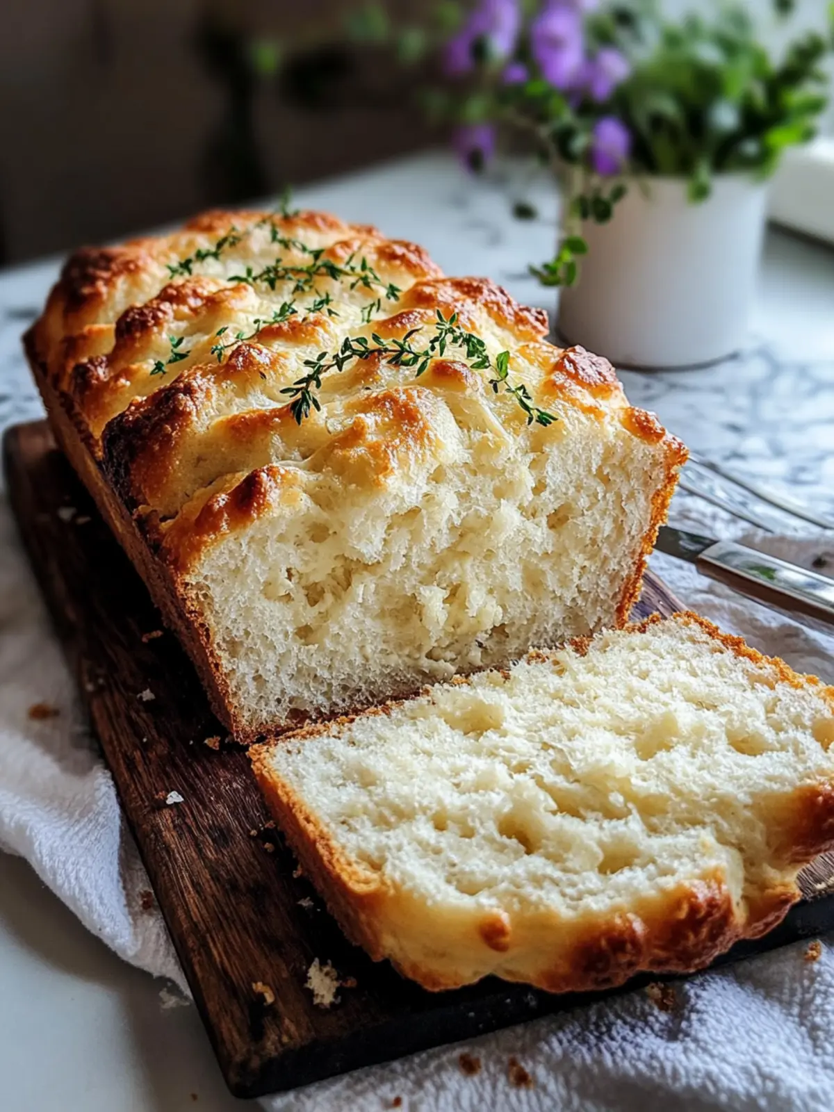Fluffy Cottage Cheese Bread That s So Easy You'll Crave It 3 Fluffy Cottage Cheese Bread