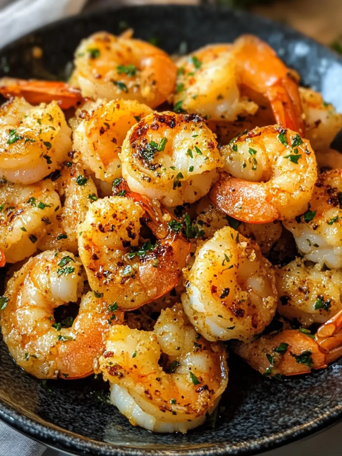 Garlic Parmesan Air Fryer Shrimp: Crispy Perfection Awaits 2 Garlic Parmesan Air Fryer Shrimp