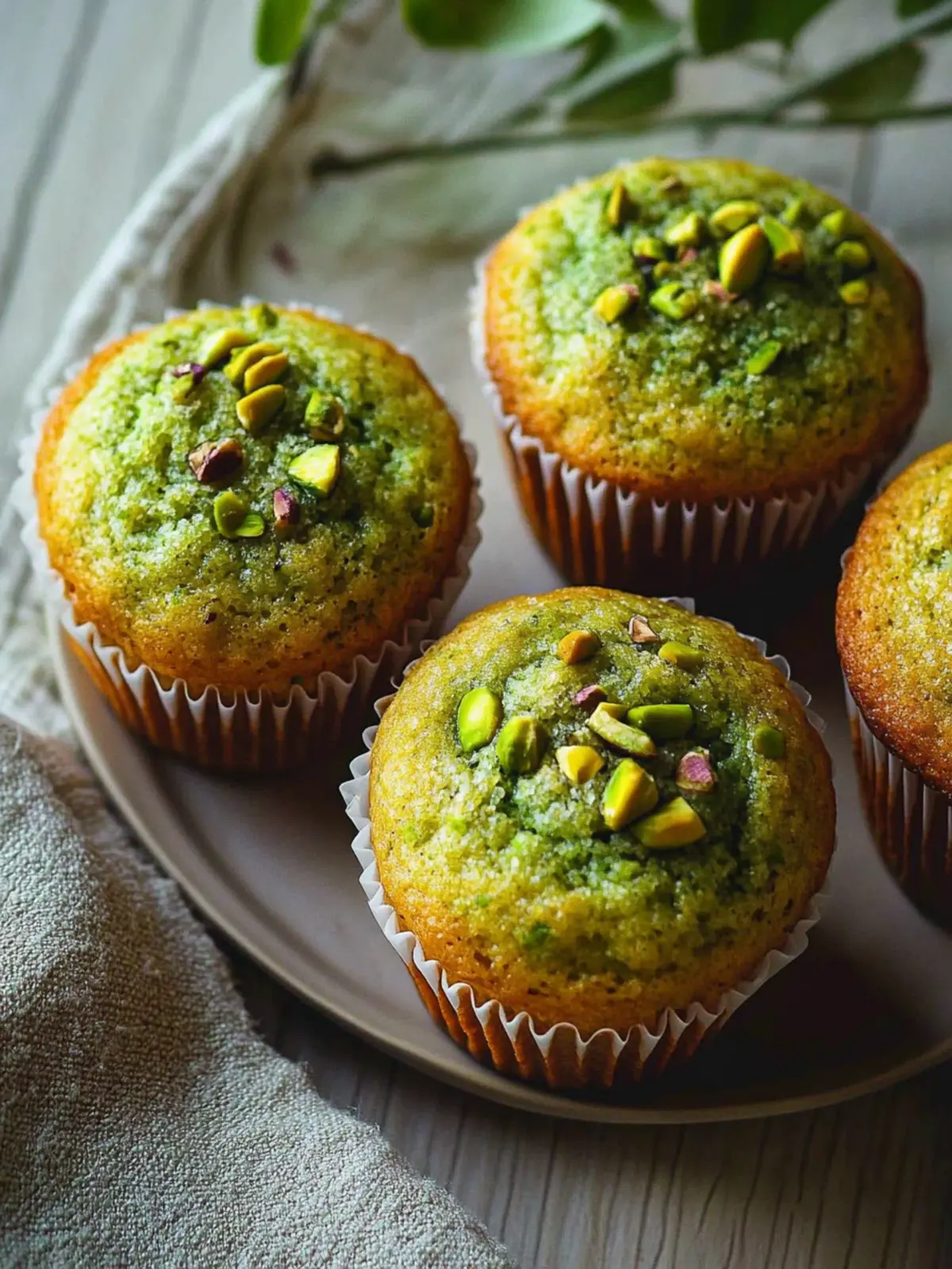 Irresistibly Fluffy Pistachio Muffins You ll Love 4 pistachio muffins