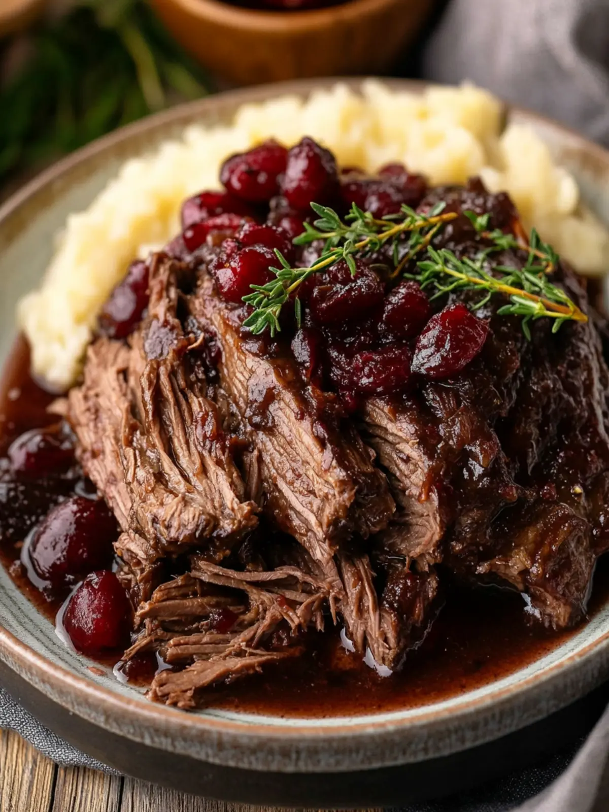 Cranberry Pot Roast: Tender Comfort for Cozy Nights 3 Cranberry Pot Roast