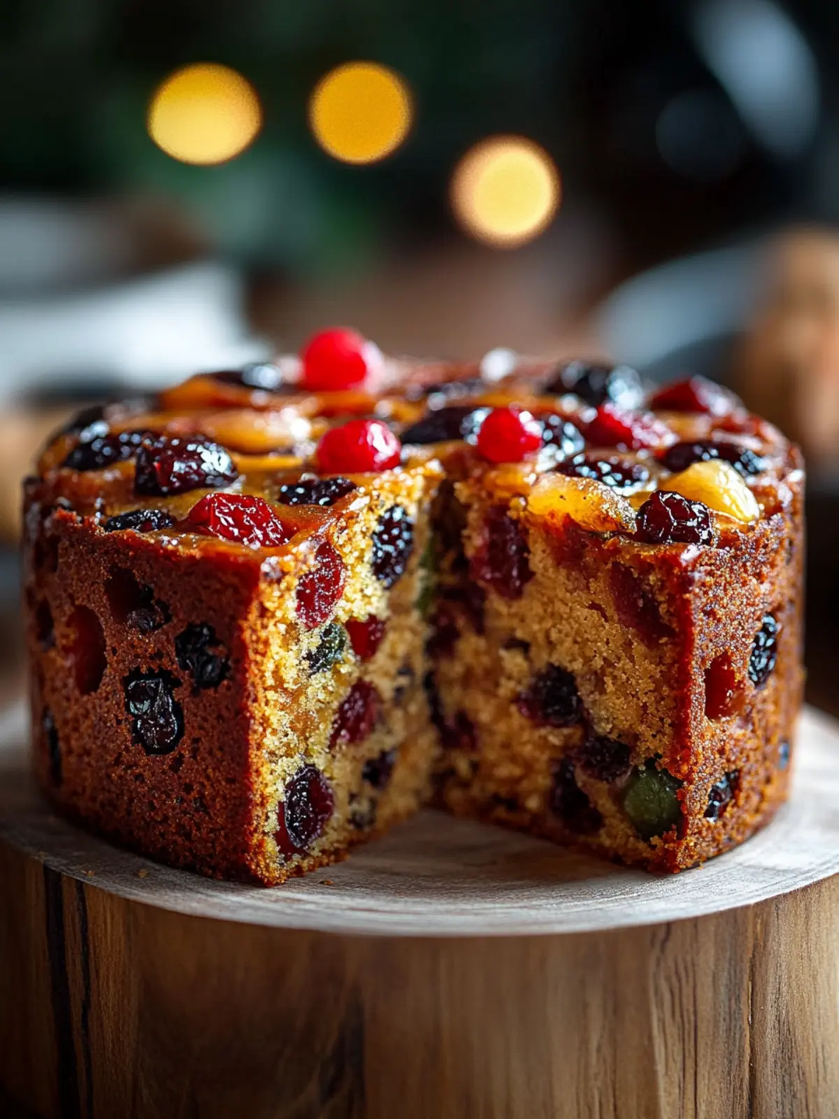 Boiled Christmas Fruit Cake