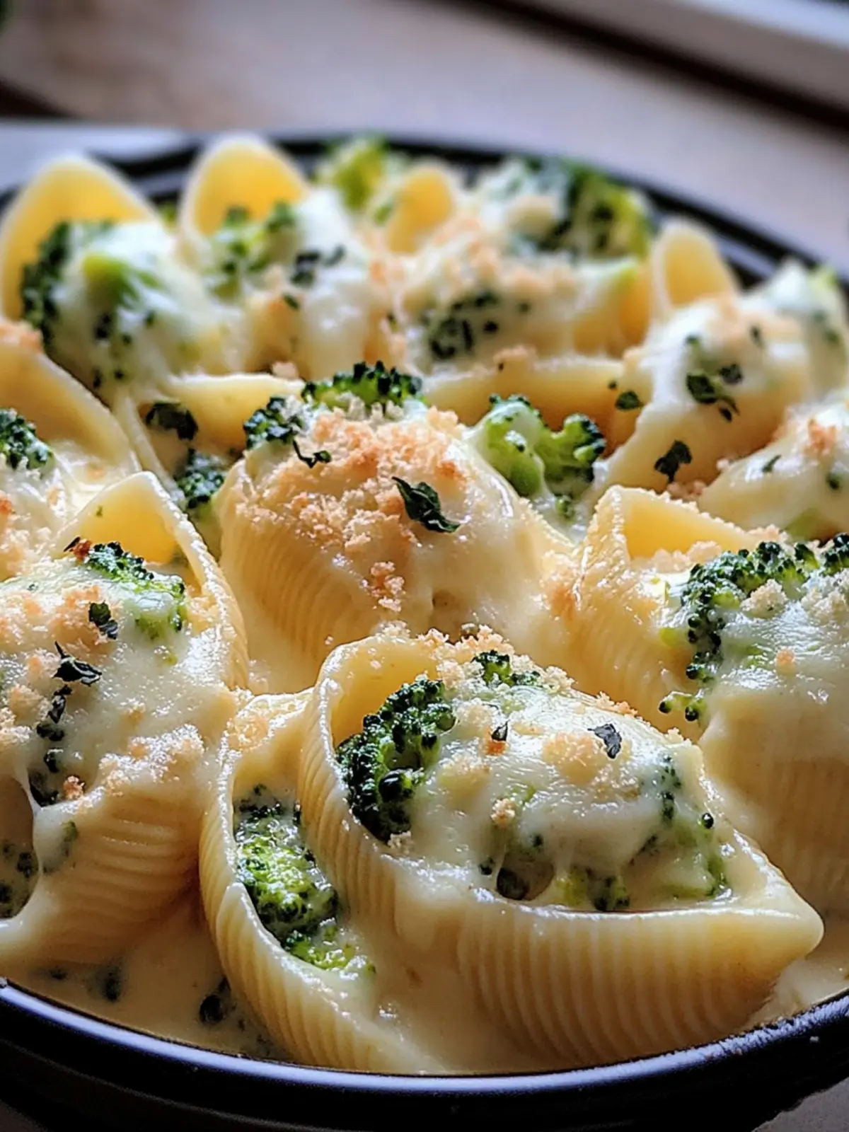 Creamy Chicken Broccoli Alfredo Stuffed Shells to Savor 2 Chicken Broccoli Alfredo Stuffed Shells