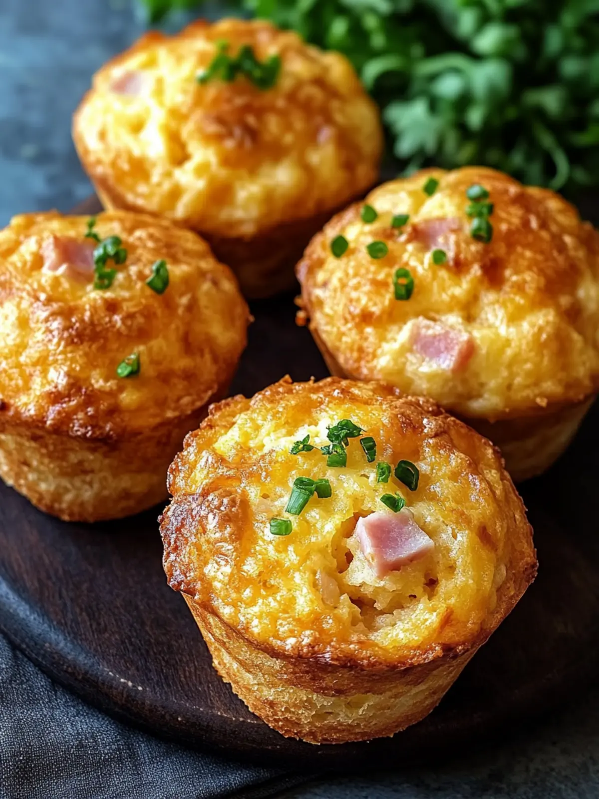 Cheddar and Ham Muffins: A Savory Treat You'll Crave 2 Cheddar and Ham Muffins