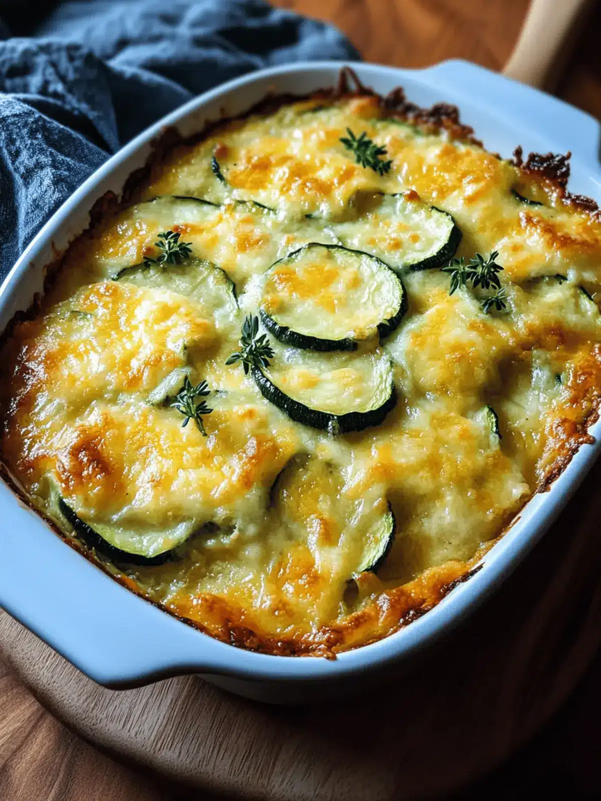 Easy Cheesy Zucchini Bake