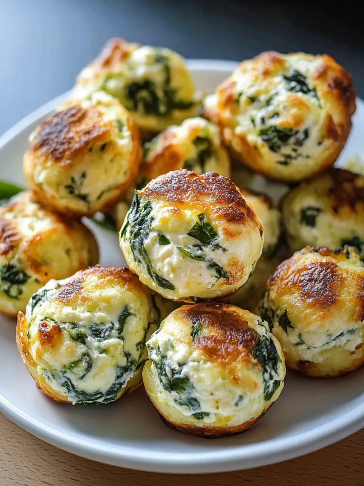 20-Minute Spinach Ricotta Bites Recipe  