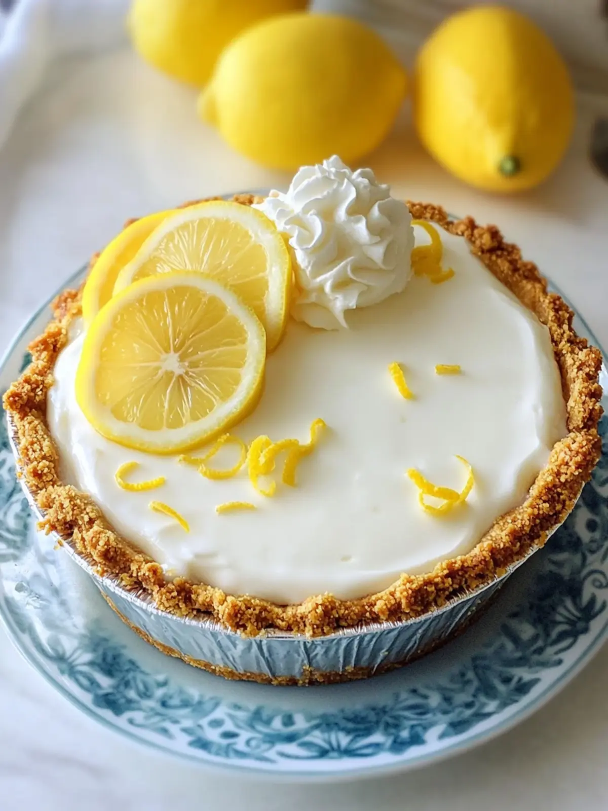 Delicious No-Bake Cream Cheese Lemonade Pie You ll Love 3 No-Bake Cream Cheese Lemonade Pie
