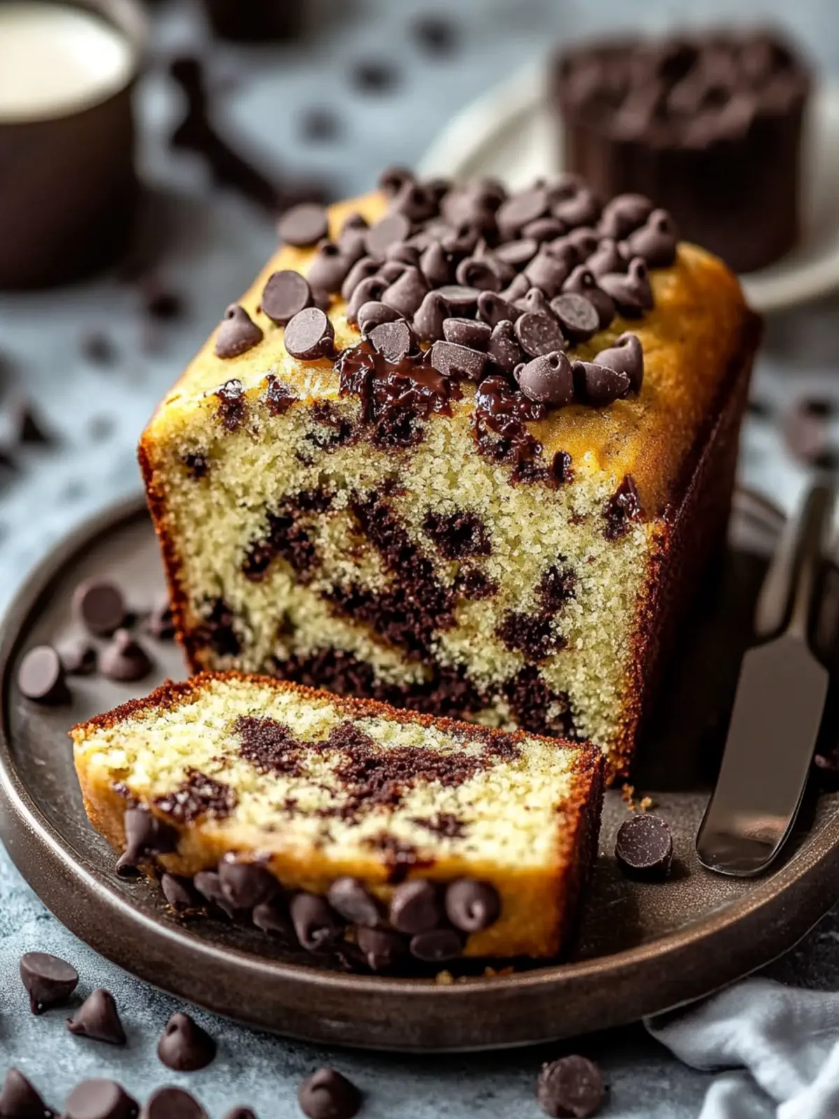 Irresistible Chocolate Chip Loaf Cake for Cozy Afternoons 4 Chocolate Chip Loaf Cake