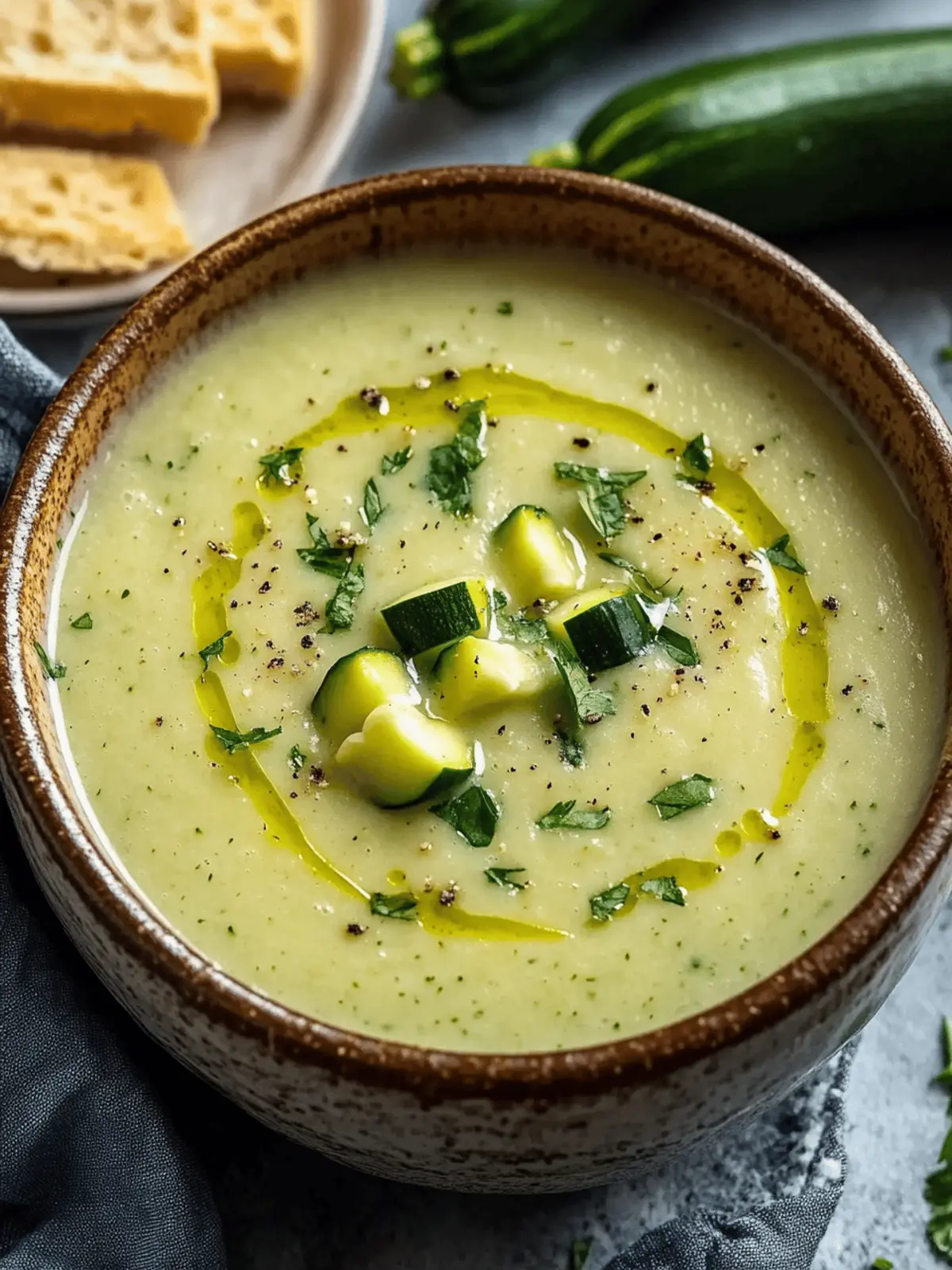 Irresistibly Creamy Zucchini Soup for Cozy Nights 3 Creamy Zucchini Soup