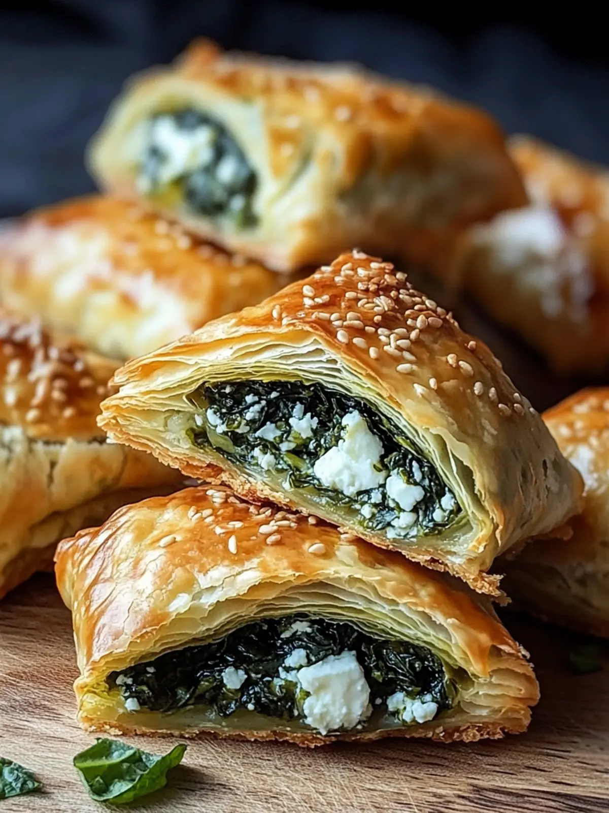 Flaky Spinach and Feta Spanakopita Cookies You ll Crave 3 Flaky Spinach and Feta Spanakopita Cookies