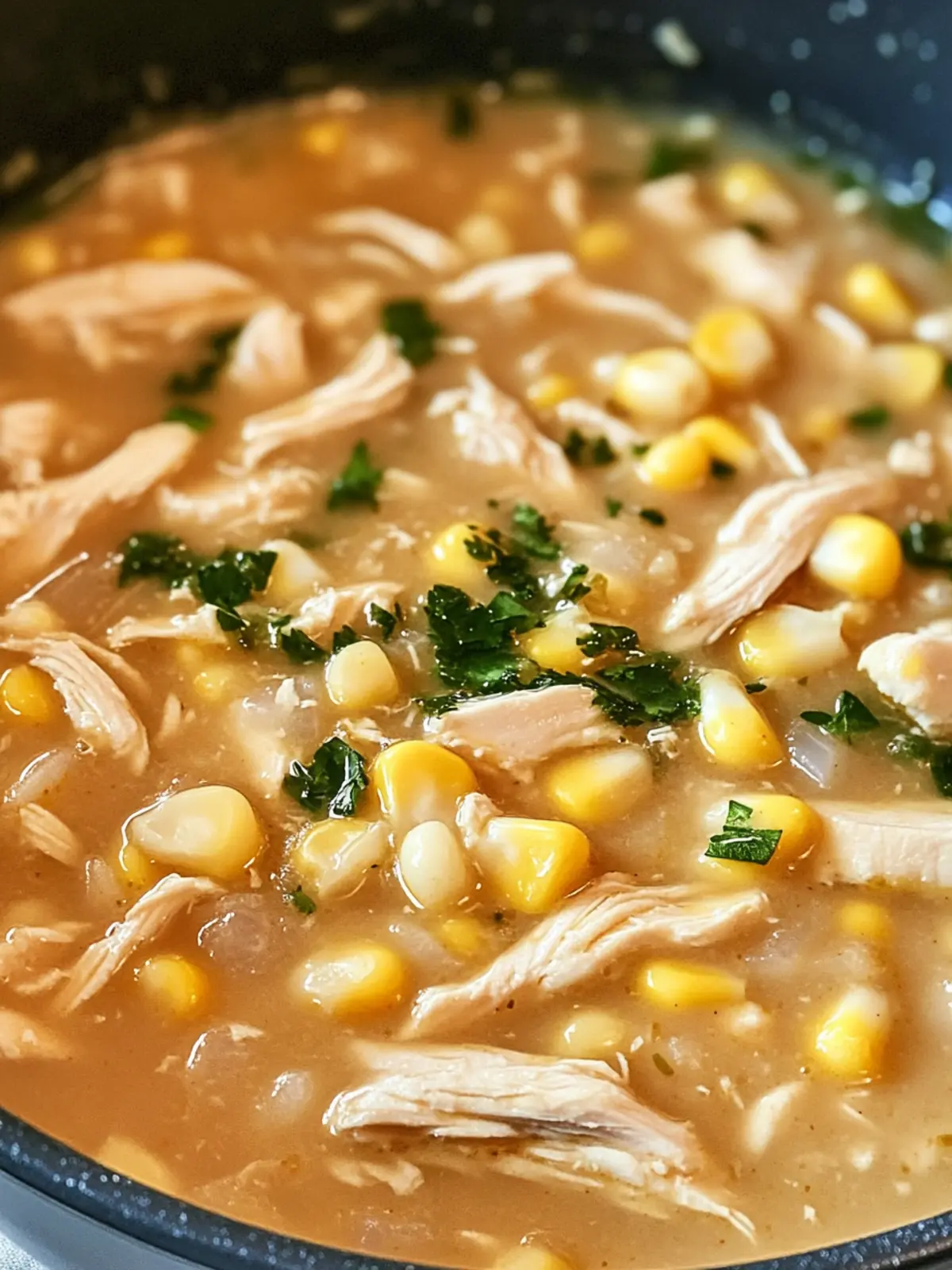 Cozy Up with Delicious White Chicken Chili with Corn Tonight 3 White Chicken Chili with Corn