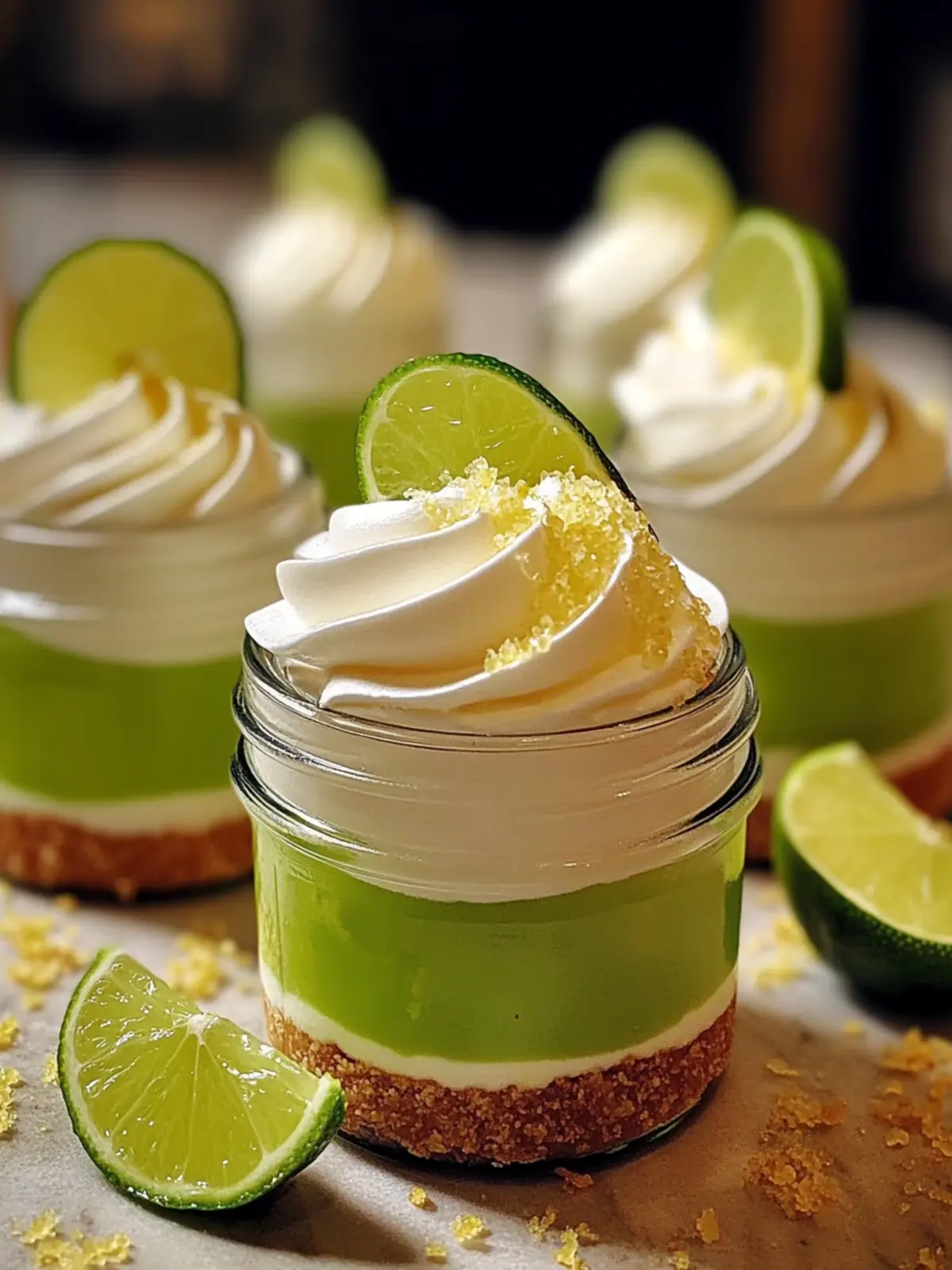 Zesty Key Lime Pie Jars for Quick Sweet Satisfaction 2 Key Lime Pie Jars