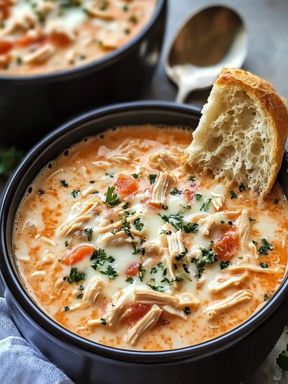 Crock Pot Creamy Chicken Parmesan Soup You'll Crave Daily 2 Crock Pot Creamy Chicken Parmesan Soup