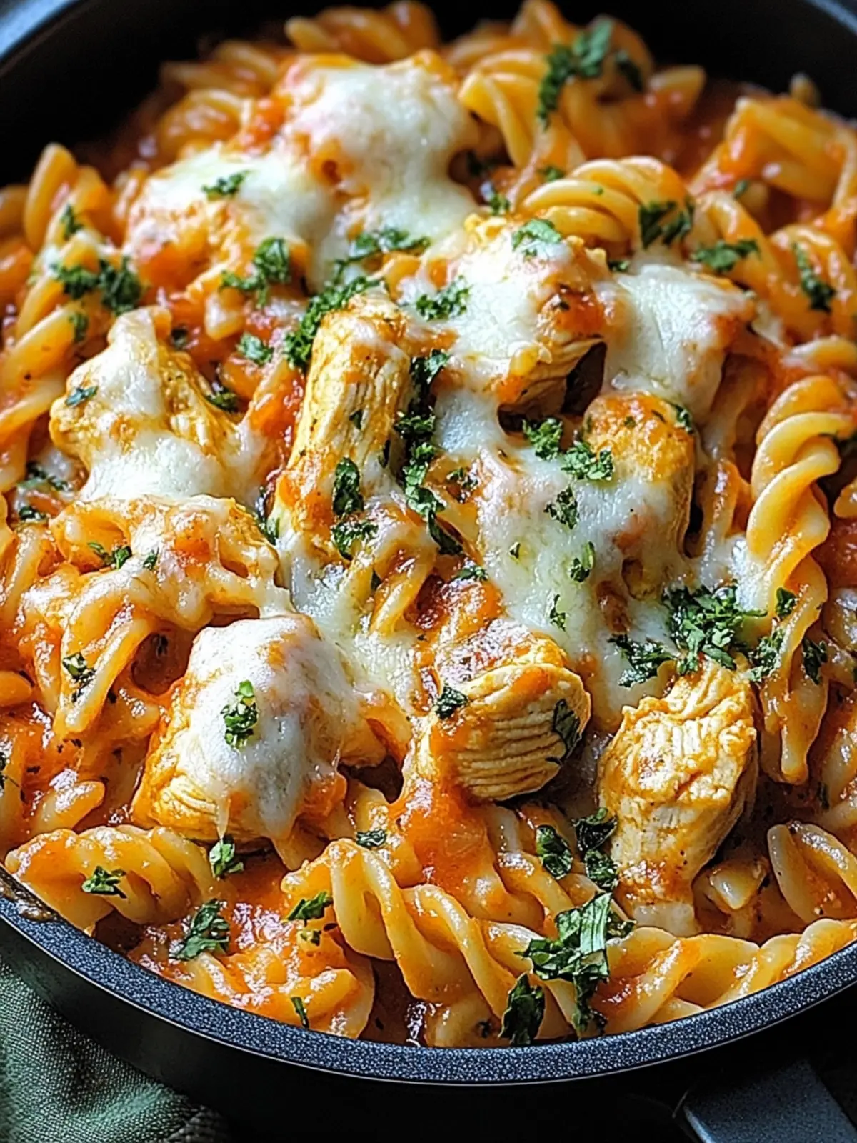One-Pot Chicken Parmesan Pasta That Will Wow Your Dinner Guests 3 One-Pot Chicken Parmesan Pasta