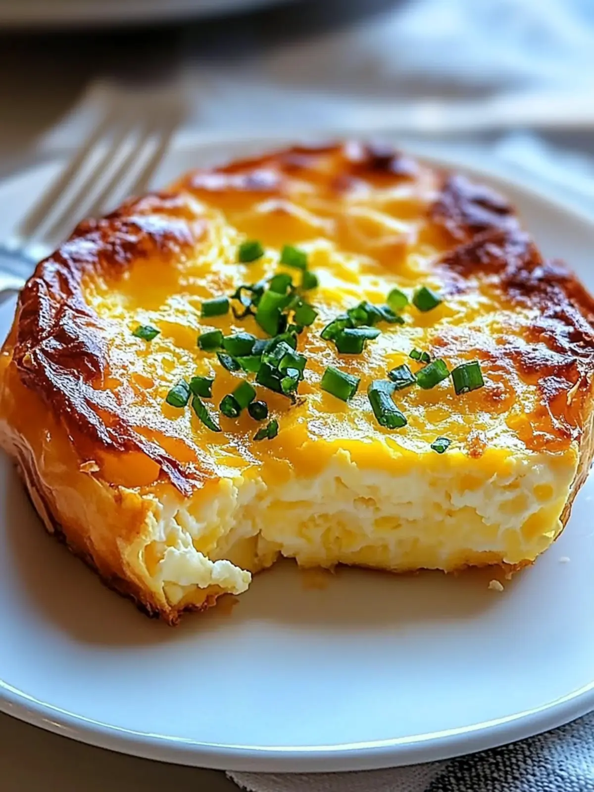 Fluffy Cottage Cheese & Egg Bake with Crispy Edges Awaits 2 Fluffy Cottage Cheese & Egg Bake with Crispy Edges