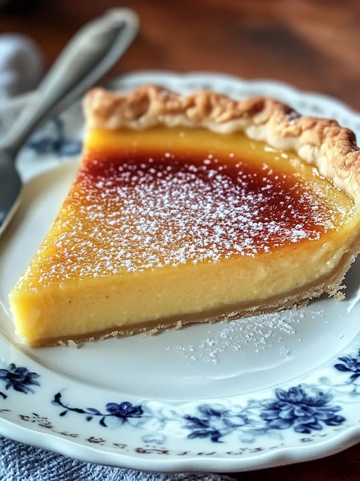 Old Fashioned Custard Pie