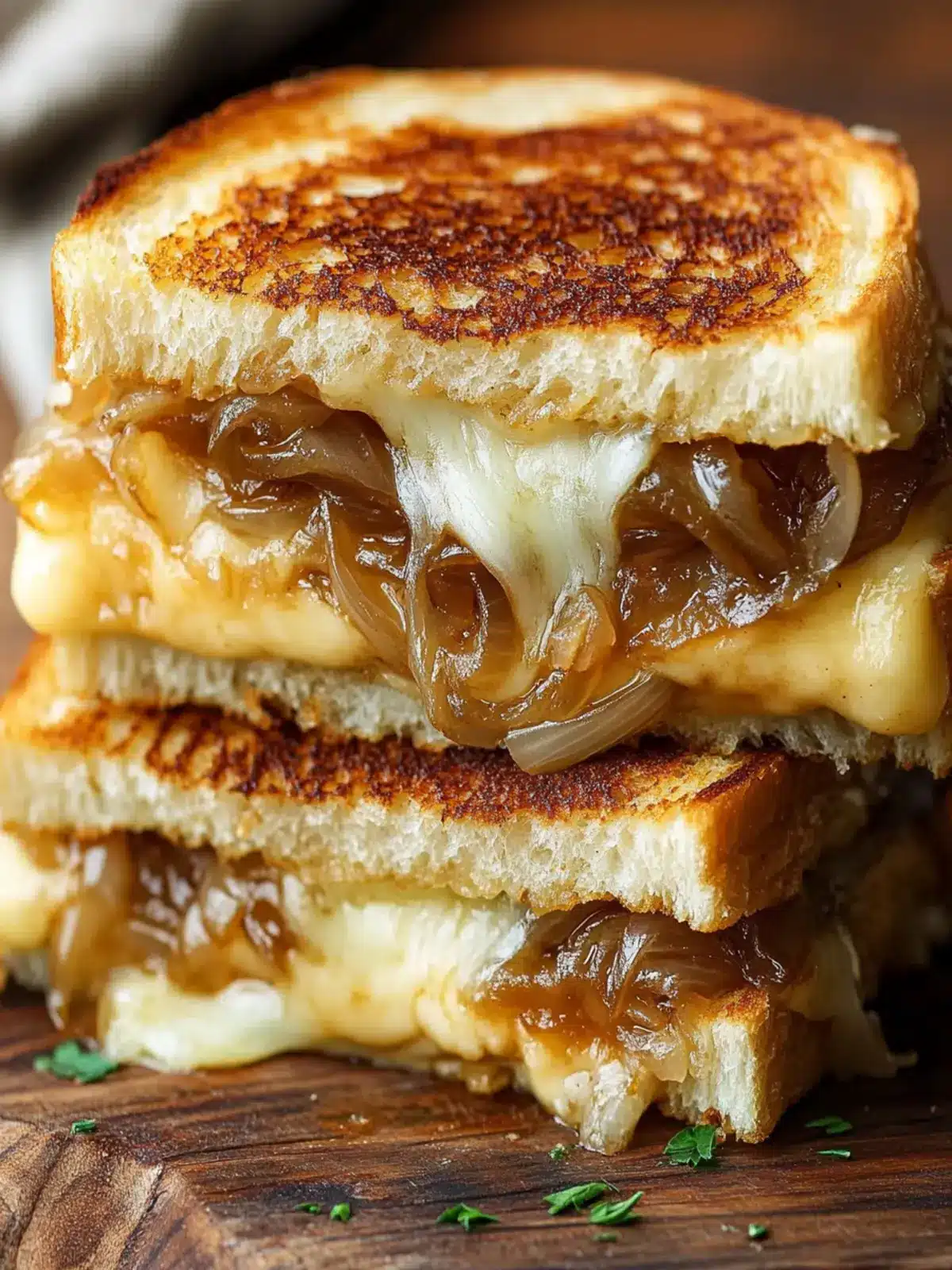 French Onion Grilled Cheese