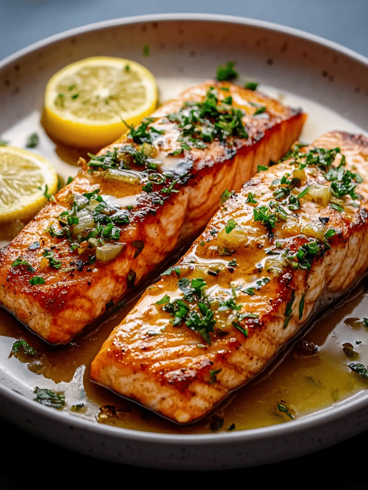 Savor the Sweetness: Honey Lemon Garlic Salmon Delight 4 Honey Lemon Garlic Salmon