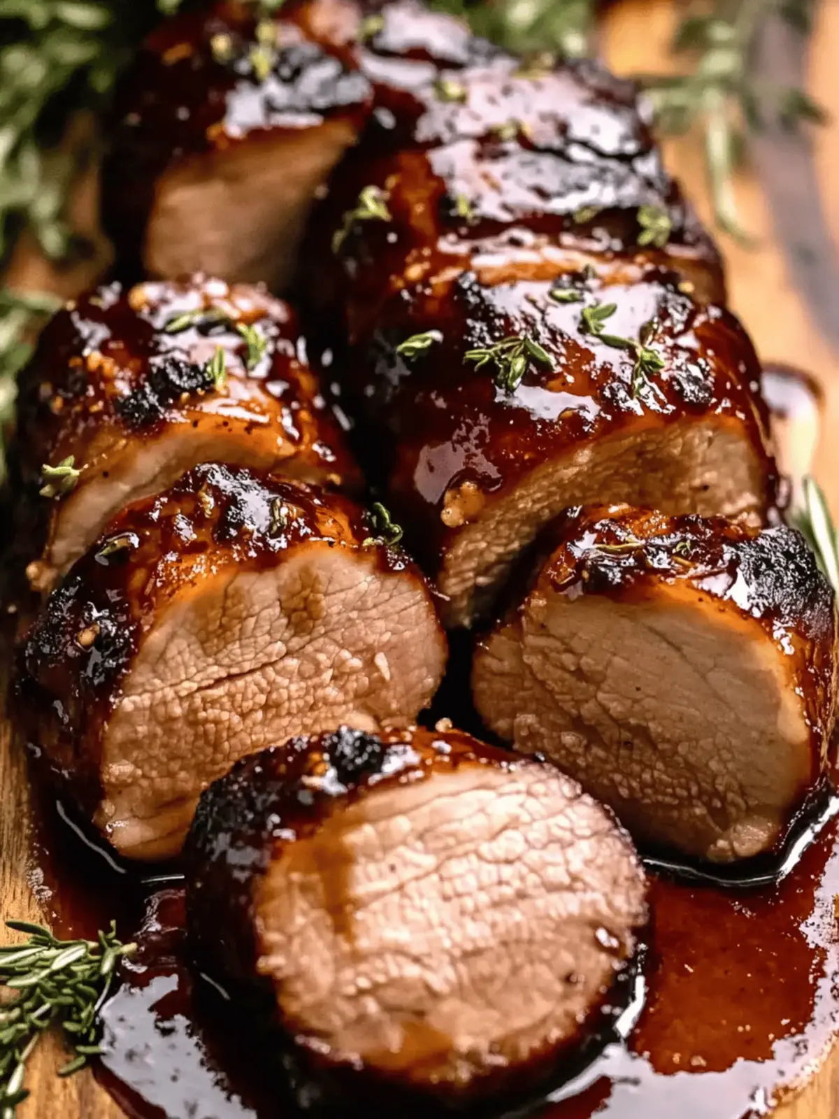Savory Balsamic Glazed Pork Tenderloin: A Dinner to Impress 2 Savory Balsamic Glazed Pork Tenderloin