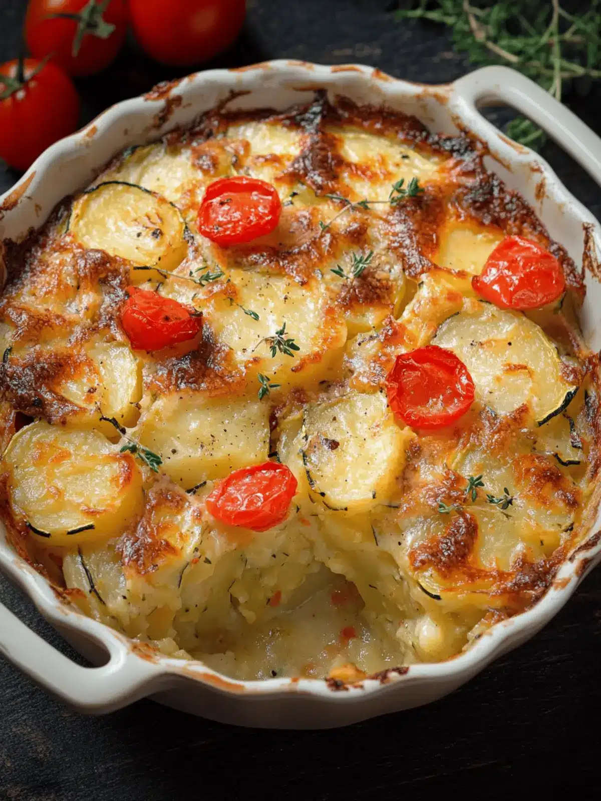 Zucchini Potato Bake