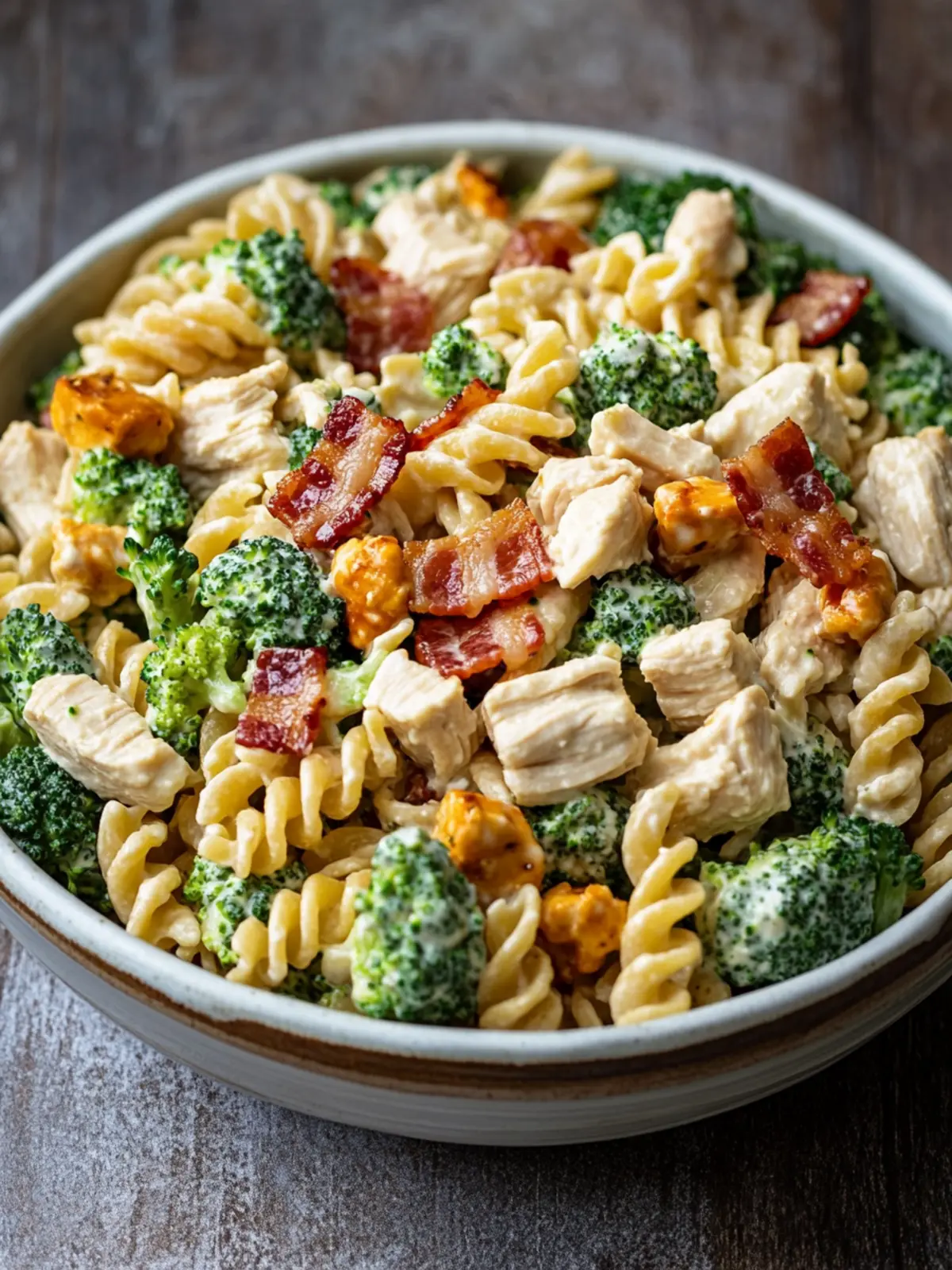 Satisfy Your Cravings with Chicken Bacon Broccoli Pasta Salad 2 Chicken Bacon Broccoli Pasta Salad