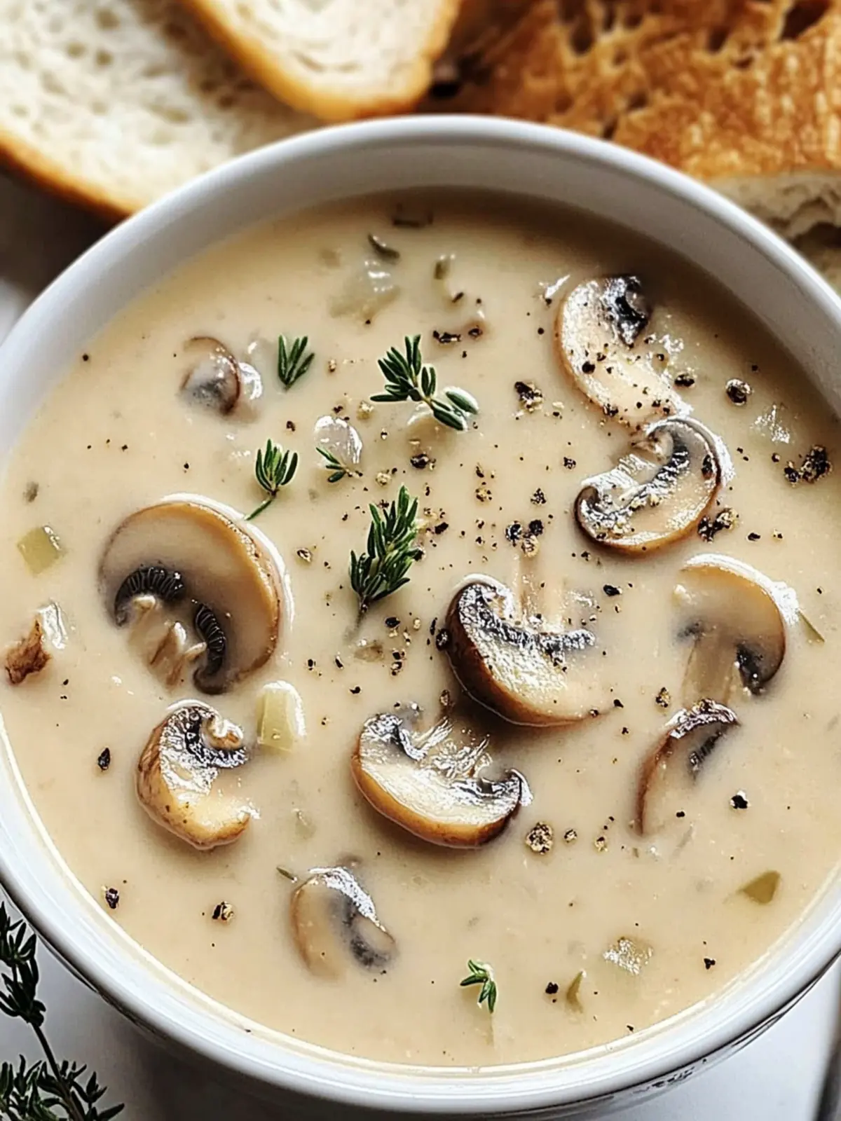Creamy Dreamy Cream of Mushroom Soup You ll Crave Forever 3 Cream of Mushroom Soup
