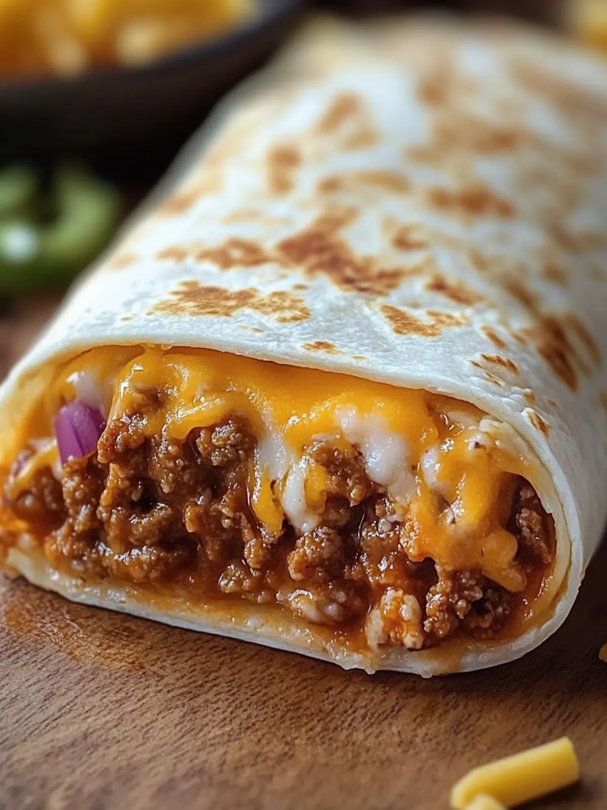 Irresistible Cheesy Quesarito: Taco Bell Copycat Recipe! 3 Cheesy Quesarito (Taco Bell Copycat)