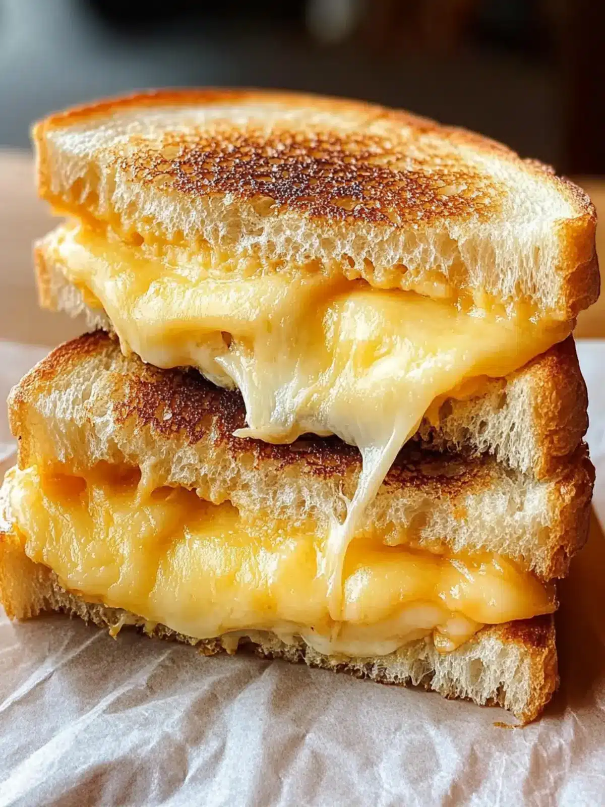 Perfect Air Fryer Grilled Cheese