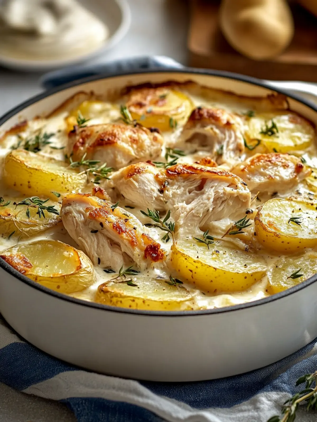 Classic Creamy Baked Potato & Chicken Dish You ll Love 2 Classic Creamy Baked Potato & Chicken Dish