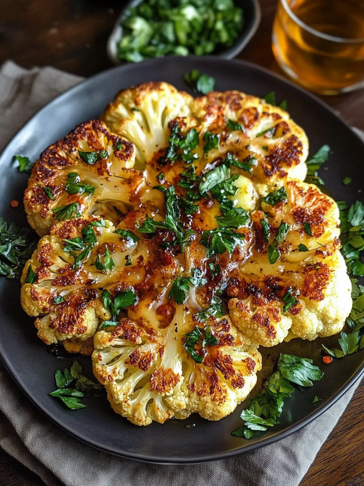 Savor the Flavor of Roasted Cauliflower Steak Delight 4 Roasted Cauliflower Steak