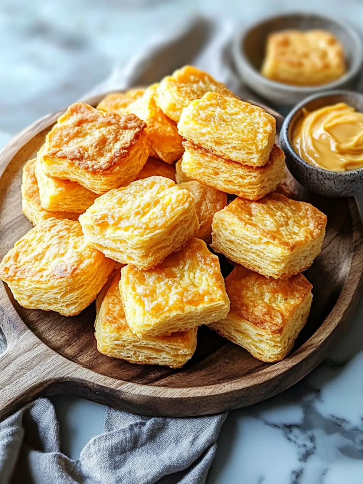 Sweet Potato Biscuits with Honey Butter That Melt in Your Mouth 3 SWEET POTATO BISCUITS WITH HONEY BUTTER