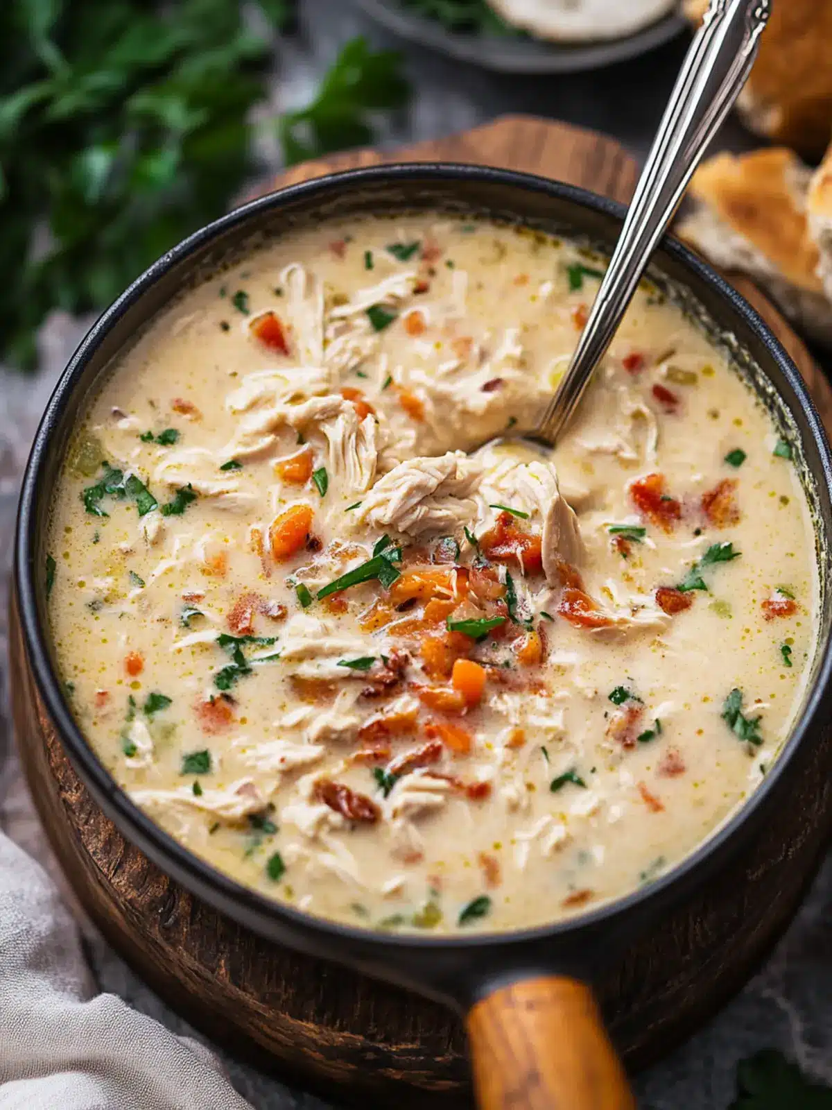Crack Chicken Soup: Comforting, Low-Carb Delight Awaits 4 Crack Chicken Soup