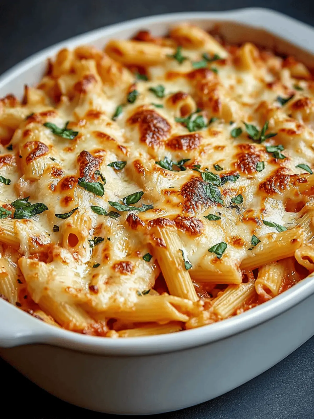 Creamy Tomato Basil Pasta Bake You'll Crave Again and Again 4 Creamy Tomato Basil Pasta Bake
