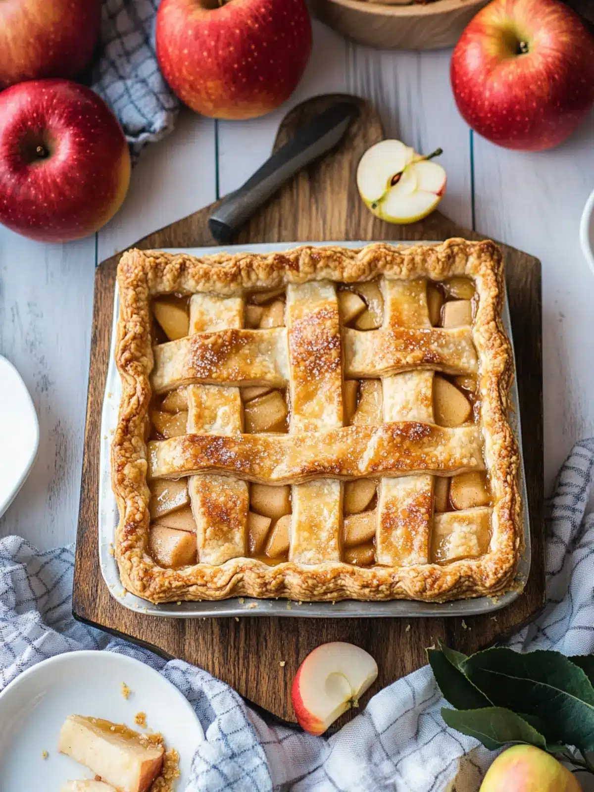 Irresistible Apple Slab Pie that's Perfect for Any Gathering 2 Apple Slab Pie