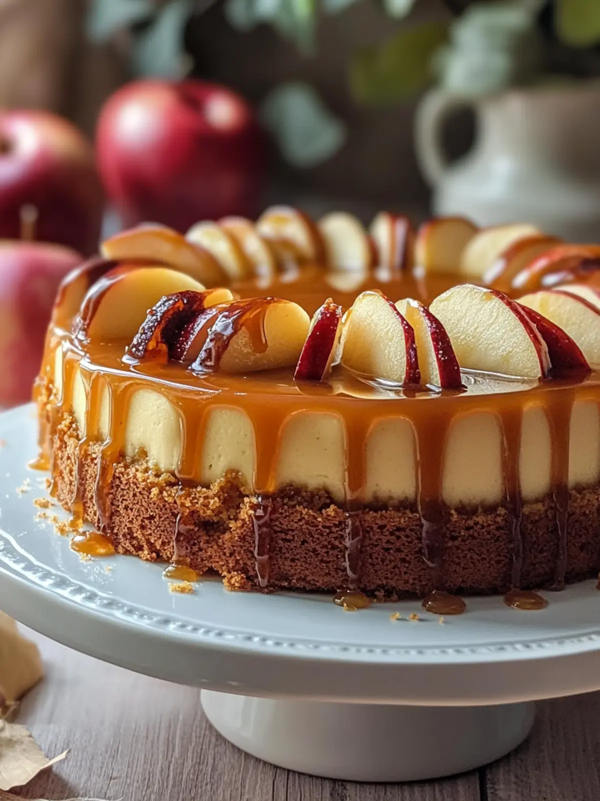 Irresistible Apple Caramel Cake That Will Sweeten Your Day 4 Apple Caramel Cake