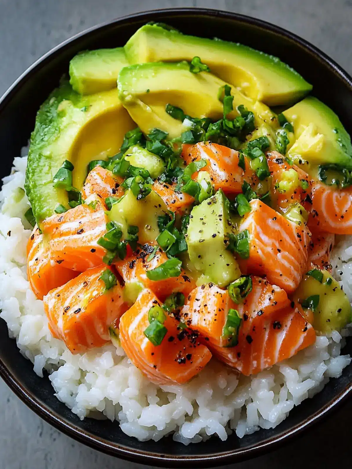 Savor This Avocado Salmon Rice Bowl for Fresh Flavor Bliss 5 Avocado Salmon Rice Bowl