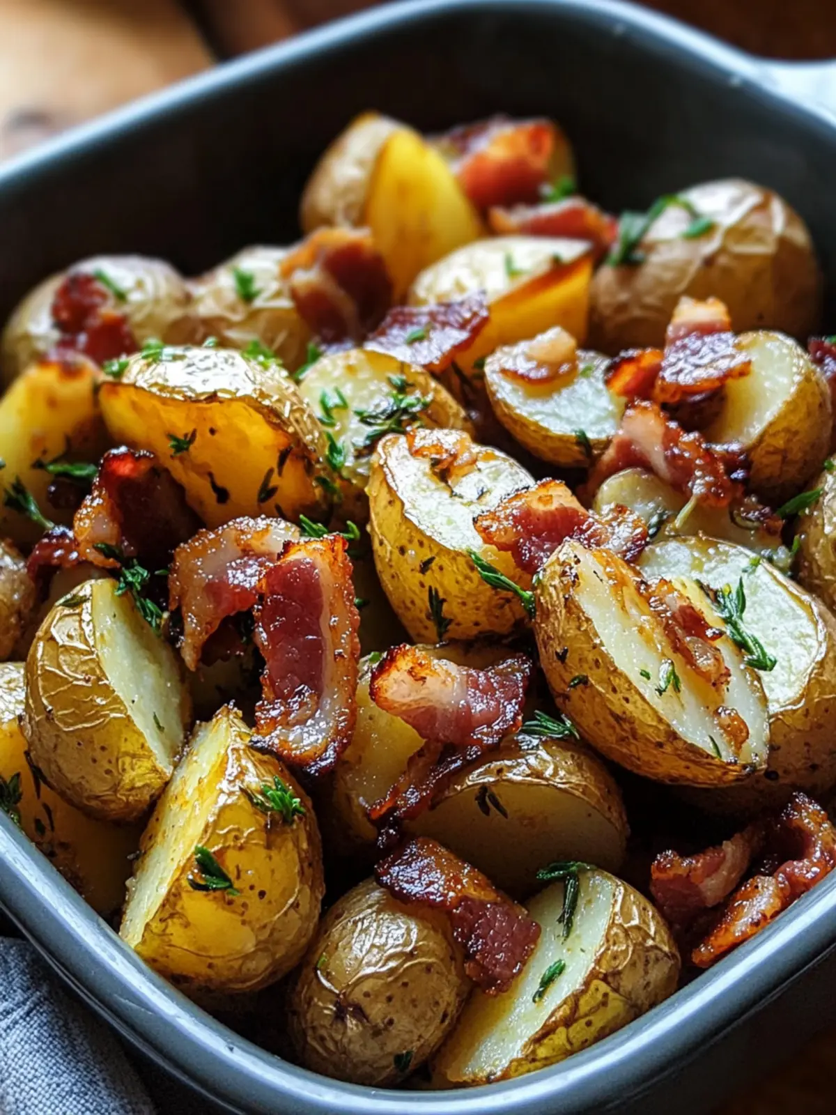 Sweet & Savory Honey Bacon Roasted Potatoes You ll Crave 2 Sweet & Savory Honey Bacon Roasted Potatoes